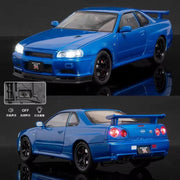 Nissan GTR R34 Legend - 1:24 Scale