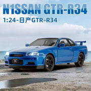 Nissan GTR R34 Legend - 1:24 Scale