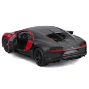 Special Edition Bugatti Chiron Sport Diecast  Black/red - 1:24 Scale