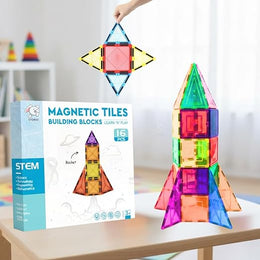 Magnetic Castle Builder (Set of 16 pcs)