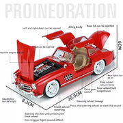Mercedes 300SL Vintage Classic - 1:24 Scale