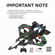 360° Flip RC Plane