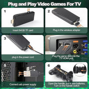 Wireless Retro Gaming Console for TV