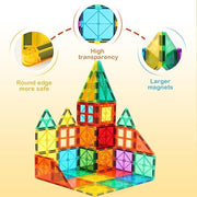 3D Magnetic Tiles Toy (Set of 40 pcs)