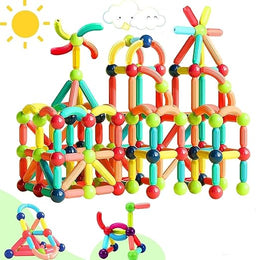 Magnetic Round Stick (Set of 36 pcs)