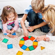 3D Magnetic Tiles Toy (Set of 40 pcs)