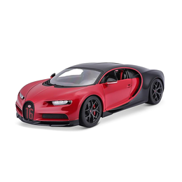 Special Edition Bugatti Chiron Sport Diecast  Black/red - 1:24 Scale